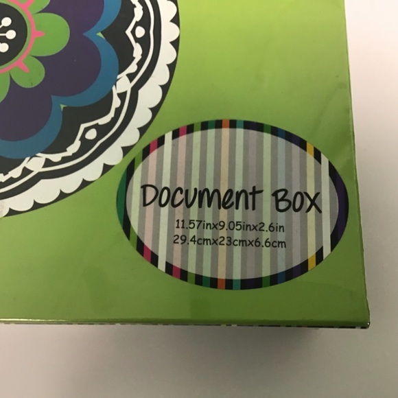 Creative Colors Document Box - Picture 3 of 6